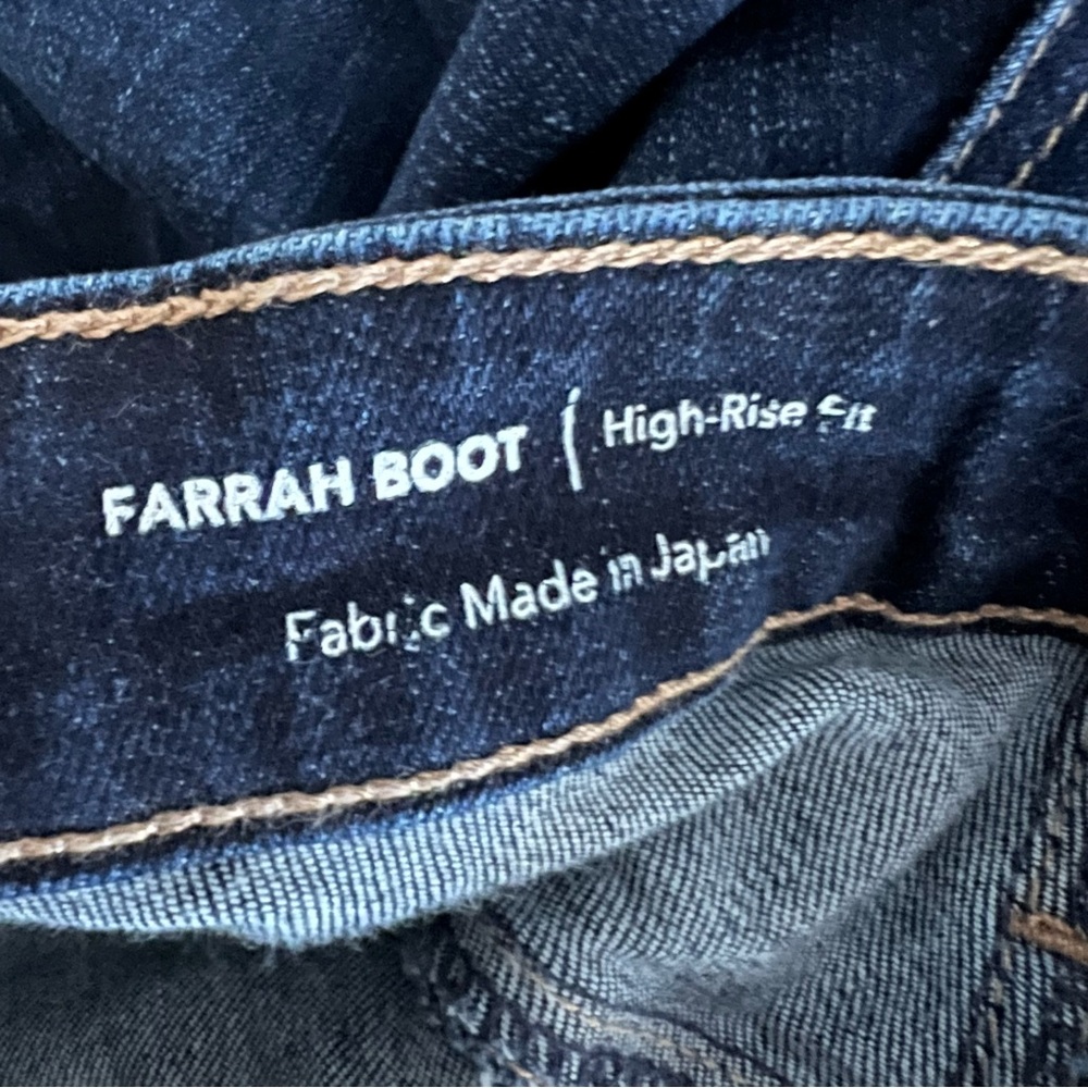 AG Farrah High Rise Boot Jeans size 31x32 - Picture 7 of 8
